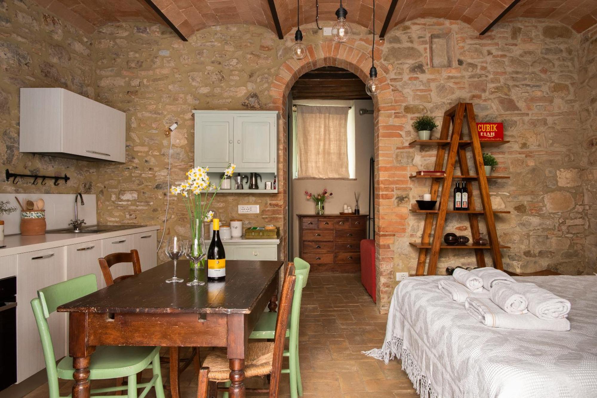 Il Borghetto - La Bottega Di Adele Loft Apartment Castelnuovo dell'Abate ภายนอก รูปภาพ